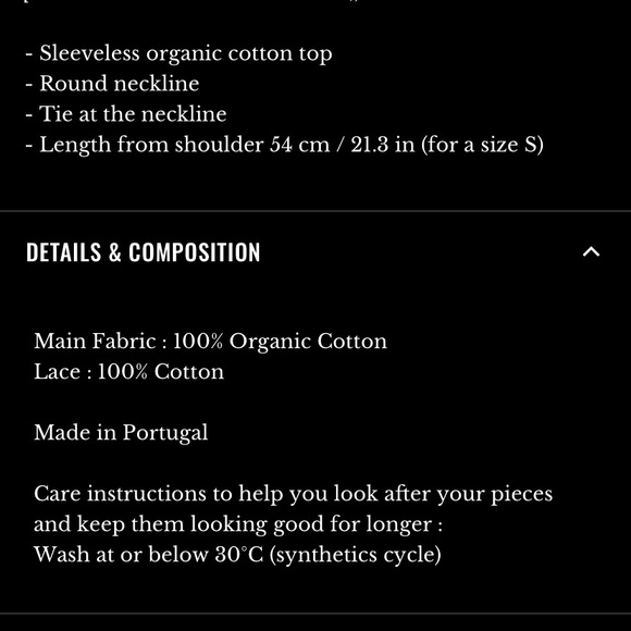 Sezane sleeveless top NWT - Picture 4 of 6